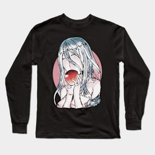 So I'm a Spider, So What? anime characters Kumoko in her human form Shiraori in an aesthetic Watercolor art Long Sleeve T-Shirt